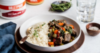 Beef & Guinness stew with bacon dumplings recipe | BBC ... image