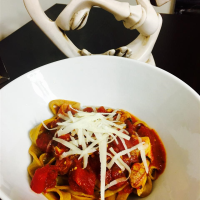 Spaghetti With Red Clam Sauce Recipe | Allrecipes image