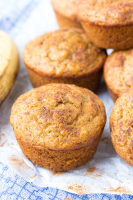 Best Healthy Banana Muffins - Easy One Bowl Recipe image