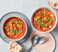 Orzo & tomato soup recipe - BBC Good Food image