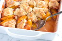 Easy Peach Cobbler Recipe with Biscuit Top image