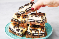 How to Make Oreo Cheesecake Bars - Recipes, Party Food ... image