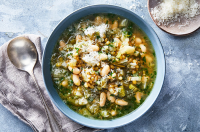 Slow-Cooker White Bean Parmesan Soup Recipe - NYT … image