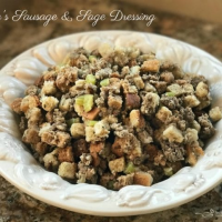 My Mom's Sausage & Sage Dressing - The only Thanksgiving ... image