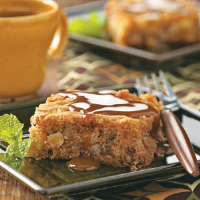 APPLE CAKE WITH SAUCE RECIPES