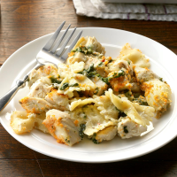 Artichoke & Spinach Chicken Casserole Recipe: How to Make It image