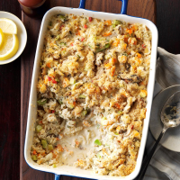 Seafood Casserole Recipe: How to Make It - Taste of Home image
