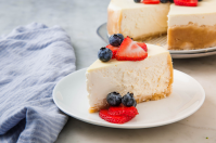 Keto Cheesecake Recipe - Sugar-Free Low-Carb ... - Delish image