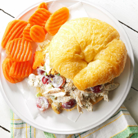Chicken Salad Croissant Sandwiches Recipe: How to Make It image
