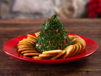 Christmas Tree Cheese Ball Recipe | Ree Drummond | Food ... image