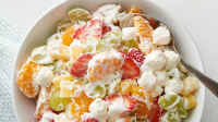 Pudding Fruit Salad Recipe - BettyCrocker.com image