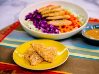 Oven Fried Coconut Chicken with Mango Dipping Sauce Re… image