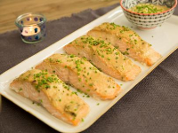 Baked Salmon with Honey Mustard Sauce Recipe | Valeri… image