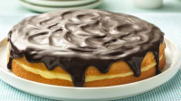 Baked raspberry & lemon cheesecake recipe | BBC Good Food image