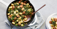 Skillet Gnocchi with Sausage and Broccoli Rabe - PureWow image