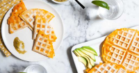 Easy Waffle-Iron Quesadillas Recipe - PureWow image