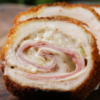 Prosciutto-wrapped turkey roll recipe | BBC Good Food image