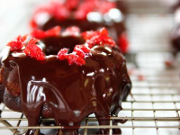 Mini Chocolate-Cherry Bundt Cakes Recipe | Ree Drummond … image