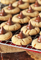 How to Make the BEST Peanut Butter Blossoms Cookies | The ... image