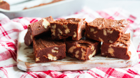Easiest Chocolate Peanut Butter Fudge Recipe - Food.com image