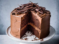 Chocolate Fudge Cake Recipe - olivemagazine image
