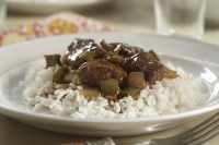 Beef Tips and Rice Recipe - My Food and Family image