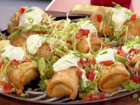 Top Notch Top Round Chimichangas Recipe | Guy Fie… image