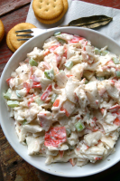 SEAFOOD SALAD WITH REAL CRAB MEAT RECIPES