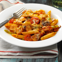 Italian Chicken and Penne Recipe: How to Make It image