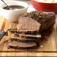 Sirloin Roast with Gravy Recipe: How to Make It image