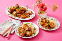 Best Bacon-Wrapped Scallops with Chili Butter Recipe image