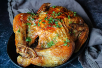 How To Roast A Whole Chicken - Just A Pinch Recipes image