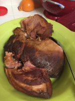 Slow Cooker Picnic Ham Recipe - Food.com image