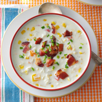 Crab Corn Chowder Recipe: How to Make It - Taste of Home image
