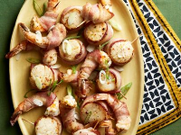 Bacon Wrapped Shrimp and Scallops Recipe - Food Network image
