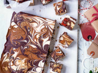 Old Fashioned Peanut Butter Fudge - It Bakes Me Happy image