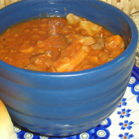 Beefy Lentil Vegetable Soup Recipe | Allrecipes image