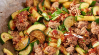 Spicy Ground Pork & Zucchini Stir-Fry | Kitchn image