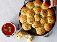 Cheesy Garlic Dough Balls Recipe - olivemagazine image
