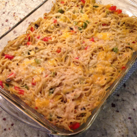 Spaghetti Chicken Casserole Recipe | Allrecipes image