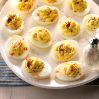 Deviled Eggs with Bacon Recipe: How to Make It image