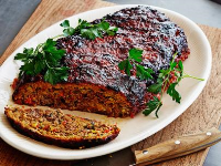Roasted Vegetable Meatloaf with Balsamic Glaze Recipe ... image