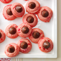 Cherry Kiss Cookies Recipe: How to Make It - Taste of Home image