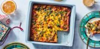Cowboy Breakfast Casserole with Sausage and Spinach Recipe ... image