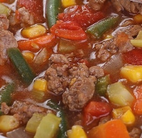 Homemade Vegetable Beef Soup - Recipes - Faxo image