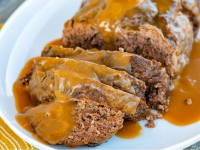 Brown Gravy Meatloaf Recipe l™ without Ketchup image