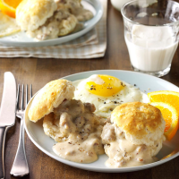 Biscuits and Sausage Gravy Recipe: How to Make It image