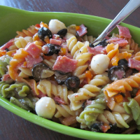 PASTA SALAD WITH ITALIAN DRESSING PACKET RECIPES