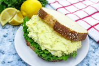 Deluxe Egg Salad Sandwich - Just A Pinch Recipes image