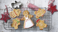 Christmas gingerbread men recipe - BBC Food image